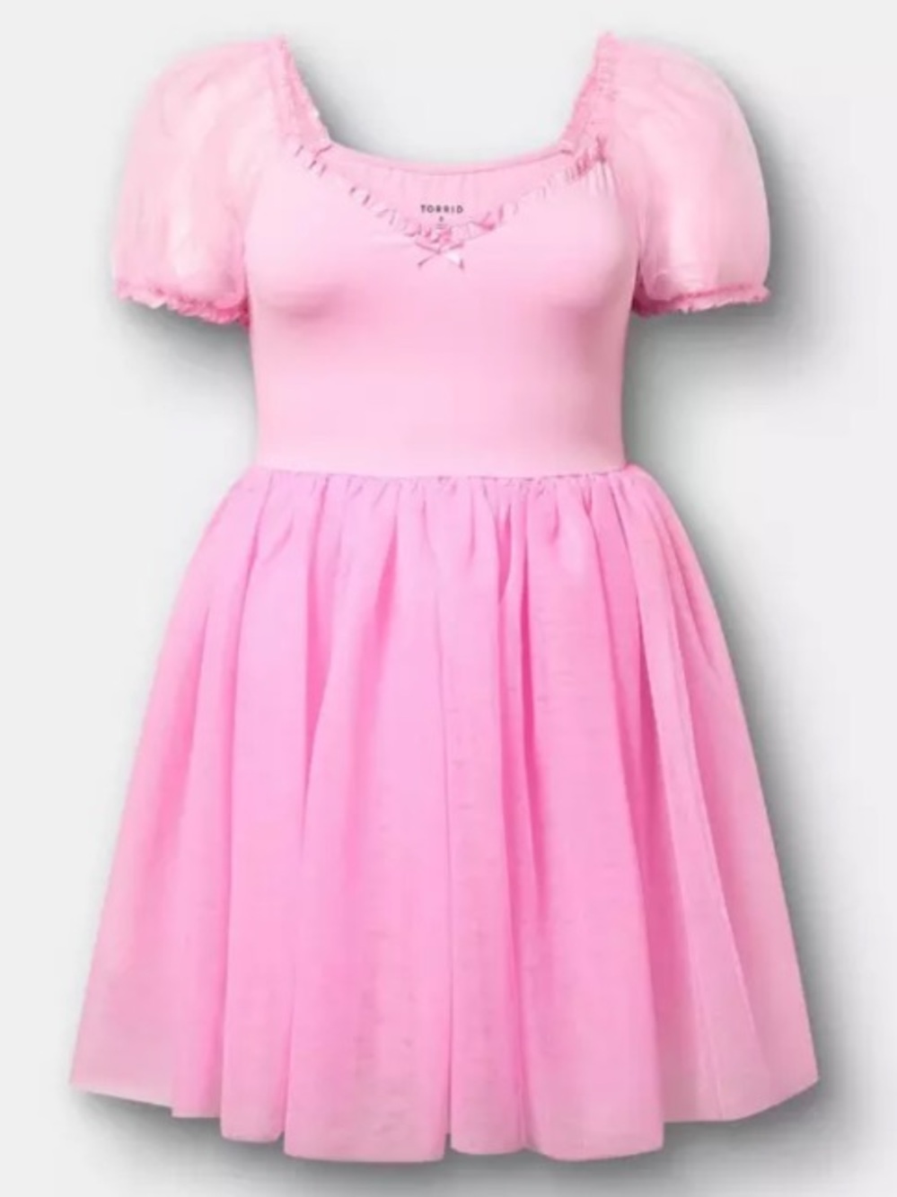 Torrid Pink Fairy Princess Dress Halloween Costume Tulle Flattering 2X 18 20 NEW